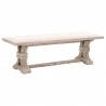 Essentials For Living Devon Dining Bench - Angled