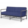 Pietra Loveseat in Echo Midnight, No Welt - Front Side Angle
