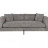 Sunpan Josie Sofa in Nepal Pebble - Front Angle