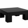 Sunpan Renley Coffee Table Black - Front Side Angle - Sunpan Renley Coffee Table Black - Front Side Angle
