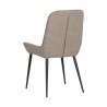 Sunpan Iryne Dining Chair in Bounce Stone - Set of Two - Back Side Angle
