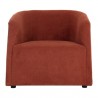Sunpan Serenade Lounge Chair Treasure Russet - Front Angle
