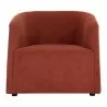 Sunpan Serenade Lounge Chair Treasure Russet - Front Angle - Sunpan Serenade Lounge Chair Treasure Russet - Front Angle