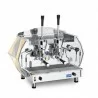 La Pavoni - Diamante ESPRESSO - 2 Group Lever in Gold - Up - La Pavoni - Diamante ESPRESSO - 2 Group Lever in Gold - Up