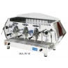Commercial Volumetric Espresso Machine in Red Side Panels - 3V
