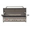 Bull BBQ 46" Diablo Drop In Grill LP/NG - 6 Burner - Opened and Front