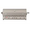 Bull BBQ 46" Diablo Drop In Grill LP/NG - 6 Burner - Closed and Front