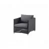Cane-Line Diamond Lounge Chair full view - Cane-Line Diamond Lounge Chair full view