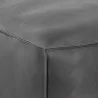 Sunpan Liron Ottoman Overcast Grey  - Seat Closeup Angle - Sunpan Liron Ottoman Overcast Grey  - Seat Closeup Angle