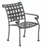 Woodard Et Cetera Ramsgate Dining Arm Chair with Optional Seat Cushion - Woodard Et Cetera Ramsgate Dining Arm Chair with Optional Seat Cushion