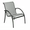 Woodard Tribeca Dining Armchair - Angled - Woodard Tribeca Dining Armchair - Angled