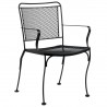 Woodard Constantine Dining Arm Chair - Stackable