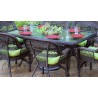 Tortuga Outdoor Portside Resin 66" Wicker Rectangular Dining Table
