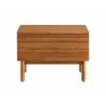 Greenington Ventura 1 Drawer Nightstand - Front Angle - Greenington Ventura 1 Drawer Nightstand - Front Angle