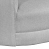 Sunpan Grimaldi Sofa in Liv Dove - Seat Closeup Angle