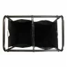 Oceanstar 2-Bag Rolling Laundry Sorter - Bronze - Top Angle - Oceanstar 2-Bag Rolling Laundry Sorter - Bronze - Top Angle