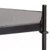 Sunpan Hexall Side Table - Closeup Top Angle