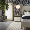 Sunpan Kayden Nightstand - Cream Shagreen - Lifestyle - Sunpan Kayden Nightstand - Cream Shagreen - Lifestyle
