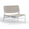 Sunset West Bahia Cushionless Accent Chair - Front Side Angle