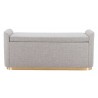 Dobo Storage Bench Gray - Front 2
