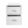  Summerset Grills 17" Double Drawer - Opened Drawer -  Summerset Grills 17" Double Drawer - Opened Drawer