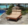 Summer Lounger - Double - With Cushions