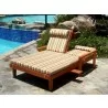 Summer Lounger - Double - With Cushions - Folded - Summer Lounger - Double - With Cushions - Folded