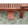 Sun Lounger - Double - Sliding Table - Sun Lounger - Double - Sliding Table
