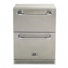 Bull BBQ Premium Double Drawer Refrigerator - Front and Closed