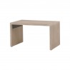 Essentials for Living Dovetail Upholstered Coffee Table - Table in Front Side Angle