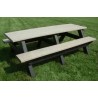 Polly Products Deluxe 8' Picnic Table (UMB & HP)