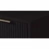 Manhattan Comfort Granville Tall 23.62" Modern Narrow Dresser with 5 Full Extension Drawers in Dark Grey Top Corner - Manhattan Comfort Granville Tall 23.62" Modern Narrow Dresser with 5 Full Extension Drawers in Dark Grey Top Corner