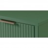 Manhattan Comfort Granville Tall 23.62" Modern Narrow Dresser with 5 Full Extension Drawers in Sage Green Top Corner