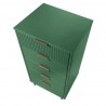 Manhattan Comfort Granville Tall 23.62" Modern Narrow Dresser with 5 Full Extension Drawers in Sage Green Top