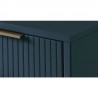 Manhattan Comfort Granville Tall 23.62" Modern Narrow Dresser with 5 Full Extension Drawers in Midnight Blue Top Corner