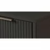 Manhattan Comfort Granville Tall 23.62" Modern Narrow Dresser with 5 Full Extension Drawers in Black Top Corner - Manhattan Comfort Granville Tall 23.62" Modern Narrow Dresser with 5 Full Extension Drawers in Black Top Corner