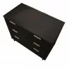 Manhattan Comfort Granville 38.18" Modern Standard Dresser with 3 Full Extension Drawers in Black Top - Manhattan Comfort Granville 38.18" Modern Standard Dresser with 3 Full Extension Drawers in Black Top