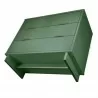 Manhattan Comfort Granville 38.18" Modern Standard Dresser with 3 Full Extension Drawers in Sage Green Bottom - Manhattan Comfort Granville 38.18" Modern Standard Dresser with 3 Full Extension Drawers in Sage Green Bottom