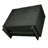 Manhattan Comfort Granville 38.18" Modern Standard Dresser with 3 Full Extension Drawers in Dark Grey Bottom - Manhattan Comfort Granville 38.18" Modern Standard Dresser with 3 Full Extension Drawers in Dark Grey Bottom