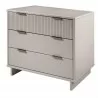 Manhattan Comfort Granville 38.18" Modern Standard Dresser with 3 Full Extension Drawers in Light Grey - Manhattan Comfort Granville 38.18" Modern Standard Dresser with 3 Full Extension Drawers in Light Grey