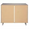 Manhattan Comfort Granville 38.18" Modern Standard Dresser with 3 Full Extension Drawers in Light Grey Back - Manhattan Comfort Granville 38.18" Modern Standard Dresser with 3 Full Extension Drawers in Light Grey Back