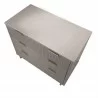 Manhattan Comfort Granville 38.18" Modern Standard Dresser with 3 Full Extension Drawers in Light Grey Top - Manhattan Comfort Granville 38.18" Modern Standard Dresser with 3 Full Extension Drawers in Light Grey Top