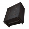 Manhattan Comfort Granville 45.27" Modern Tall Dresser with 5 Full Extension Drawers in Dark Grey Bottom