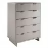 Manhattan Comfort Granville 45.27" Modern Tall Dresser with 5 Full Extension Drawers in Light Grey Other Side - Manhattan Comfort Granville 45.27" Modern Tall Dresser with 5 Full Extension Drawers in Light Grey Other Side