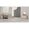 Whiteline Modern Living Waves Dresser In High Gloss Beige Angley - Lifestyle 2