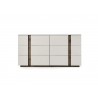 Romina Dresser in Light Gray-front view 1