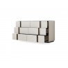 Romina Dresser in Light Gray-side view 1