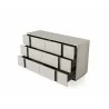 Romina Dresser in Light Gray-side view 3 - Romina Dresser in Light Gray-side view 3