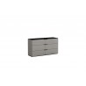 Massimo Dresser in Light Gray-side view 1