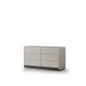 Raphael Dresser in Light Gray- side view 1 - Raphael Dresser in Light Gray- side view 1